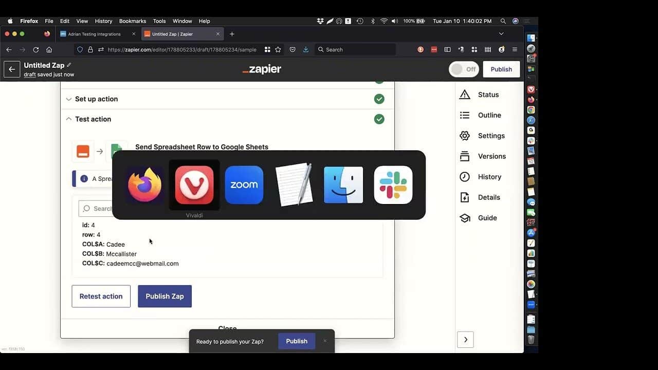 Zapier Integration with DigitalChalk