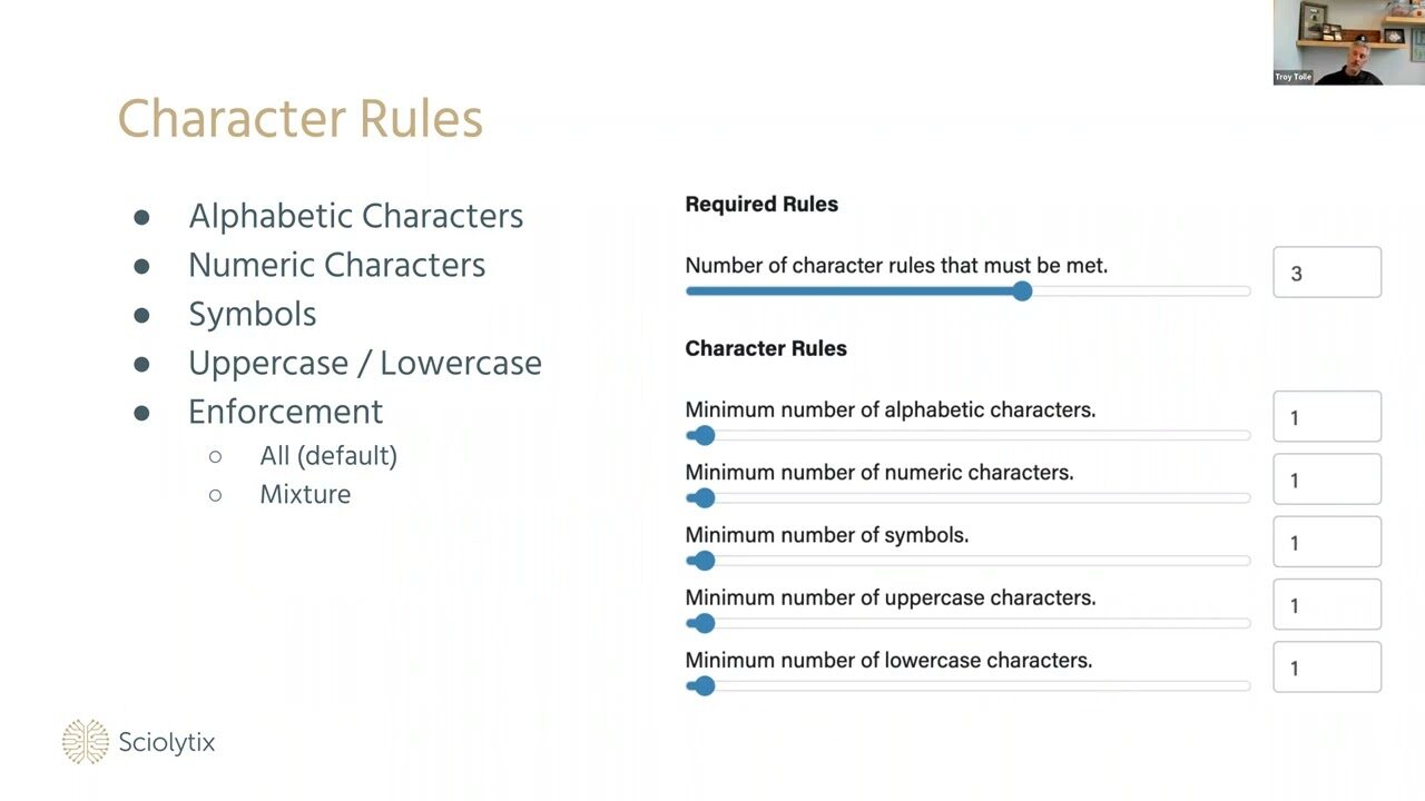 The Great Simplification: Password Policies