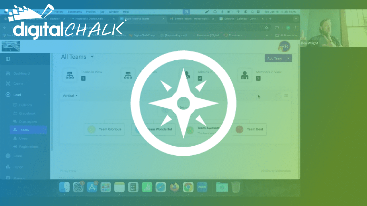 DigitalChalk: Managing DigitalChalk Teams