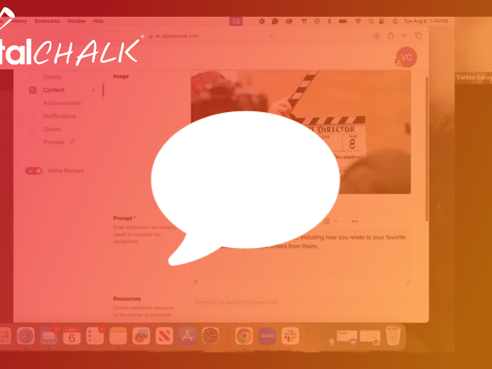 DigitalChalk: Event-based Notifications