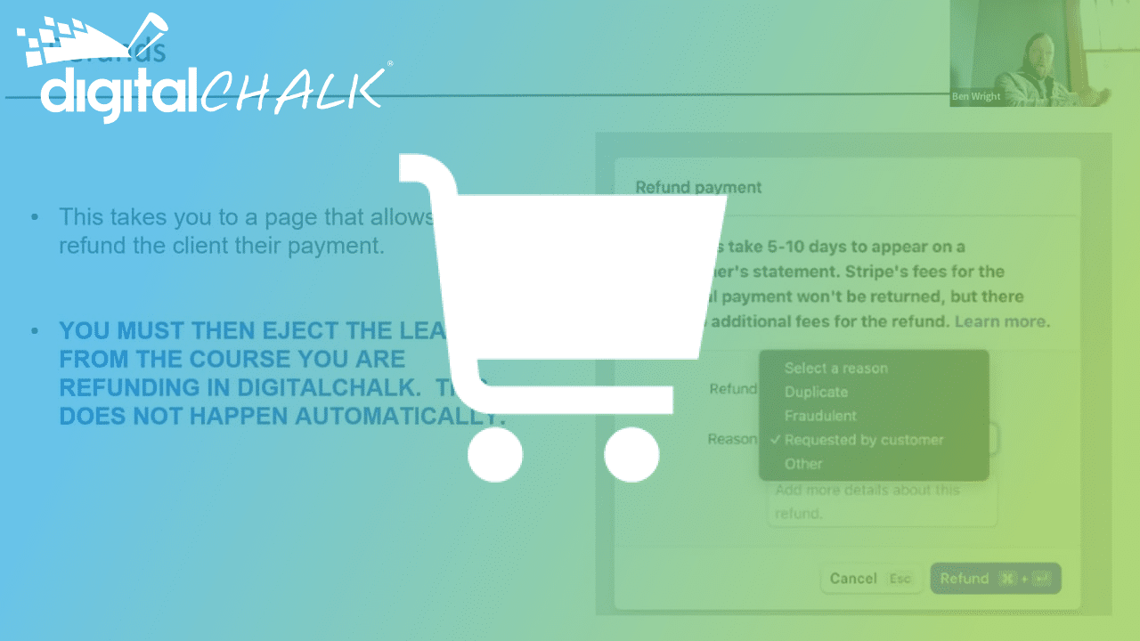 DigitalChalk: The Stripe Checkout and Refund Processes