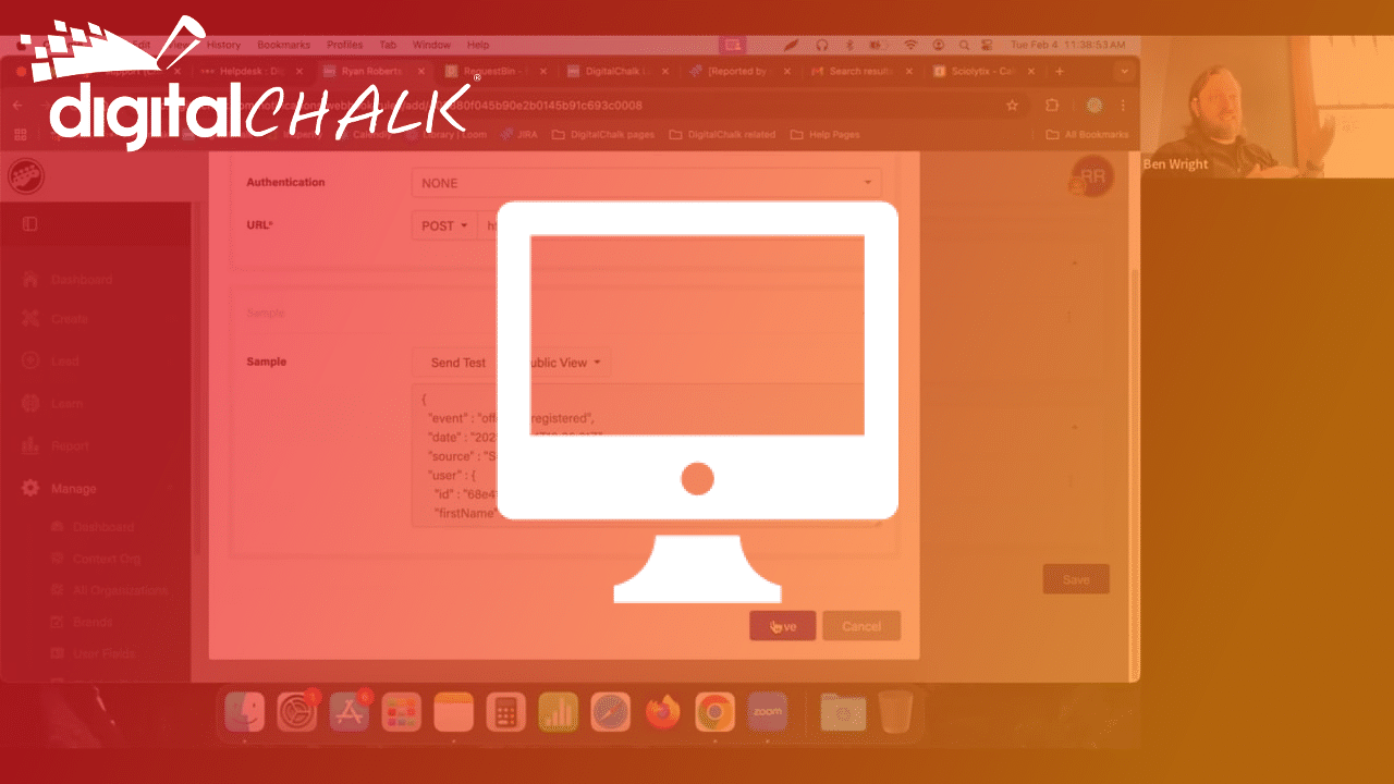 DigitalChalk Office Hours: Webhooks