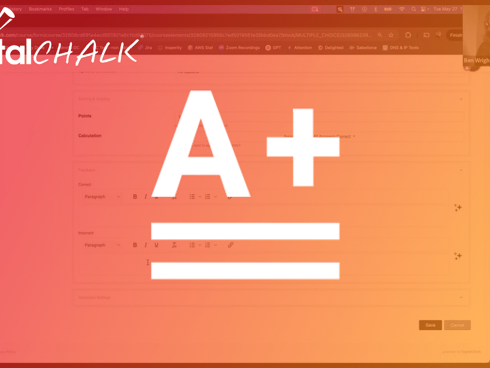 DigitalChalk Office Hours: Creating and Managing Tests