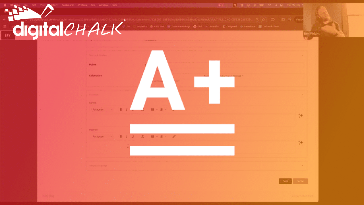DigitalChalk Office Hours: Creating and Managing Tests